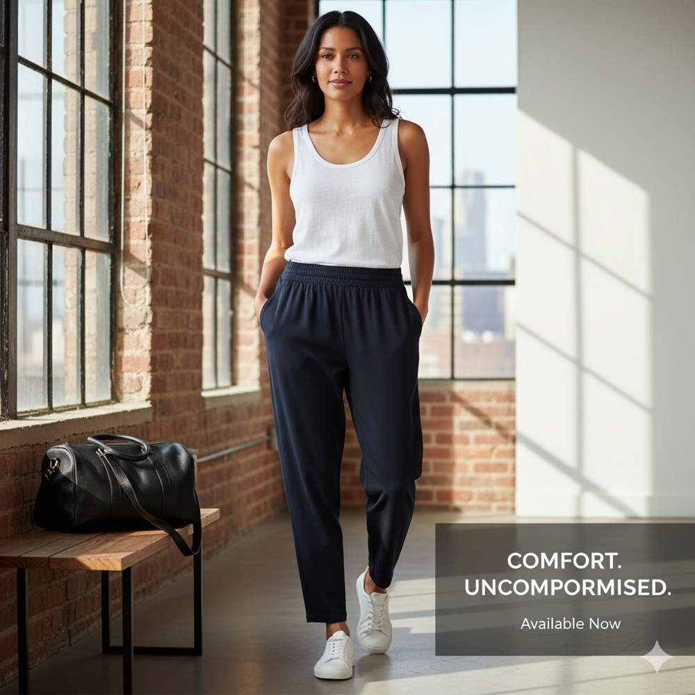 The North Face Women's Navy Joggers